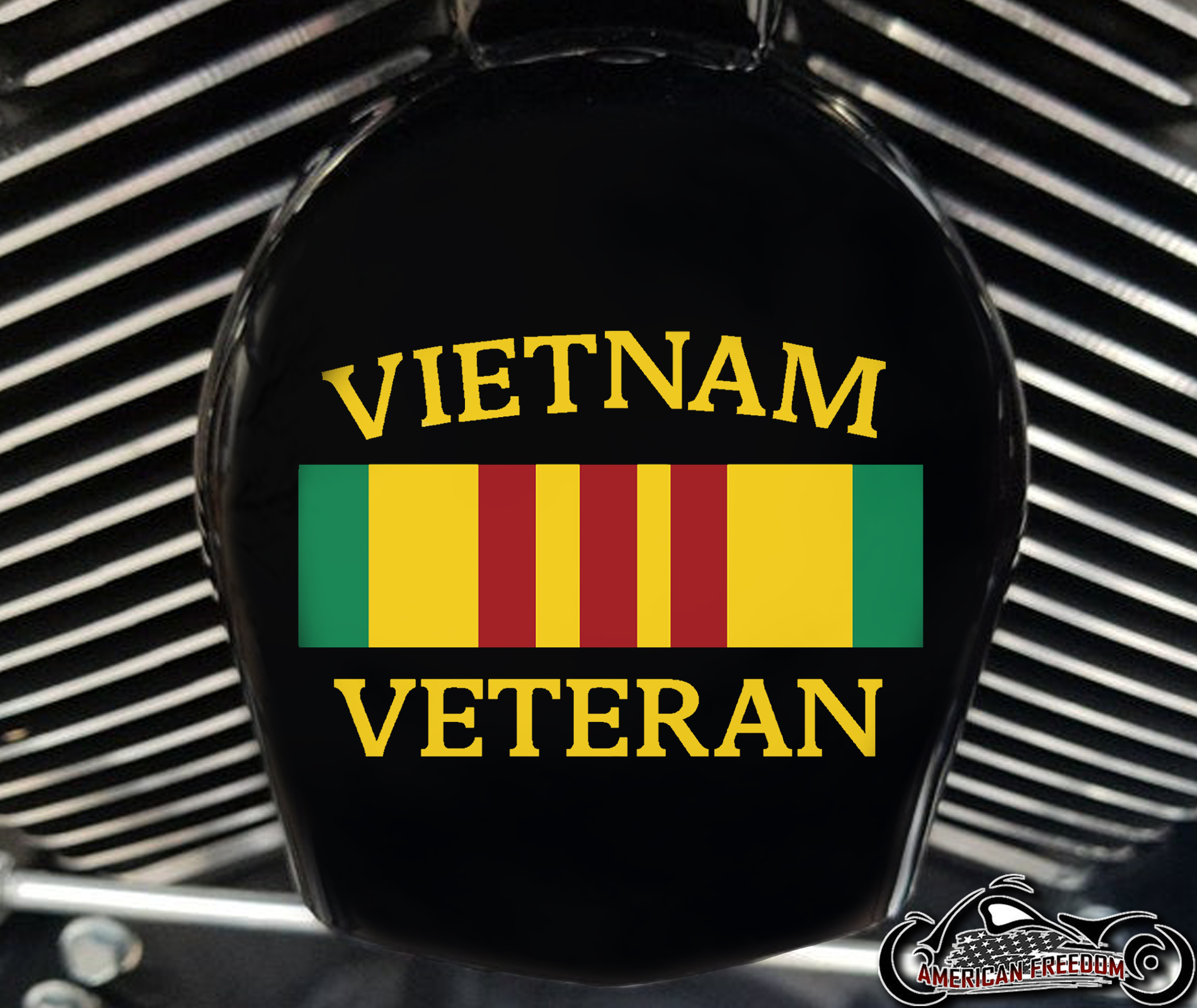 Custom Horn Cover - Vietnam Veteran